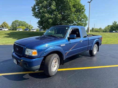 Vista Blue Clearcoat Metallic 2008 Ford Ranger Sport SuperCab