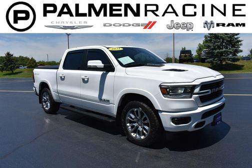 Bright White Clearcoat 2021 RAM 1500 Laramie