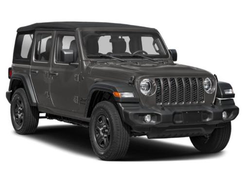 Silver Zynith Clearcoat 2024 Jeep Wrangler 4-Door Sahara 4x4