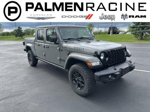 Sting-Gray Clearcoat 2022 Jeep Gladiator Willys 4x4
