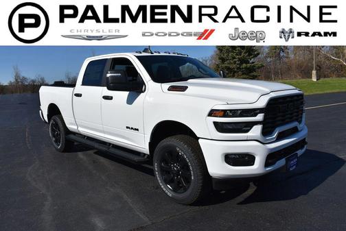Bright White Clearcoat 2026 RAM 2500 Big Horn Crew Cab 4x4 6'4' Box