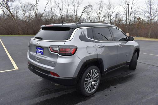 Billet Silver Metallic Clearcoat 2022 Jeep Compass Limited