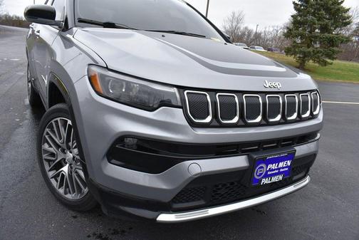 Billet Silver Metallic Clearcoat 2022 Jeep Compass Limited