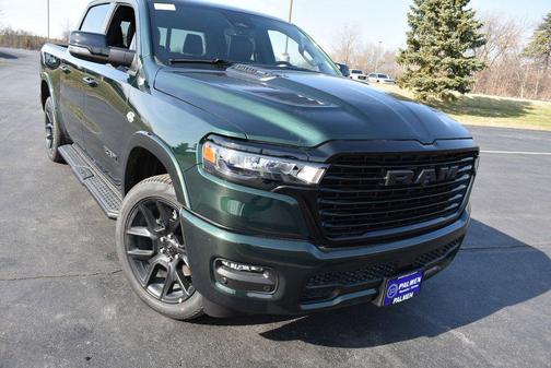 Serrano Green Metallic 2026 RAM 1500 Laramie