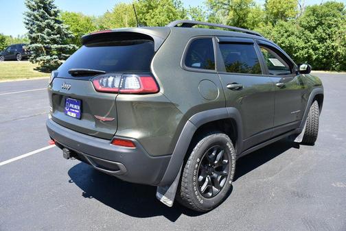 Olive Green Pearlcoat 2019 Jeep Cherokee Trailhawk