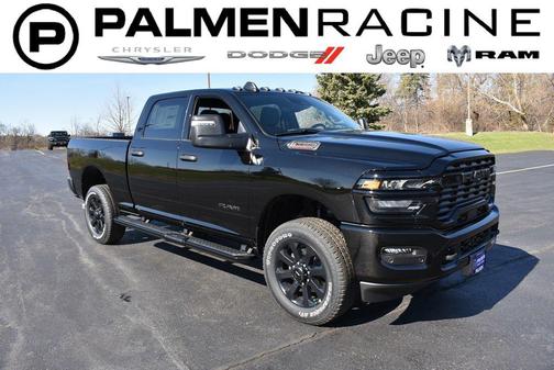 Diamond Black Crystal Pearlcoat 2026 RAM 2500 Big Horn Crew Cab 4x4 6'4' Box
