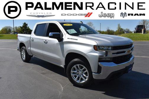 Silver Ice Metallic 2021 Chevrolet Silverado 1500 LT