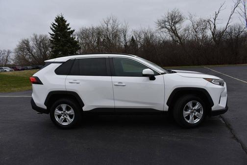Super White 2020 Toyota RAV4 XLE