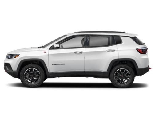 Bright White Clearcoat 2024 Jeep Compass Trailhawk