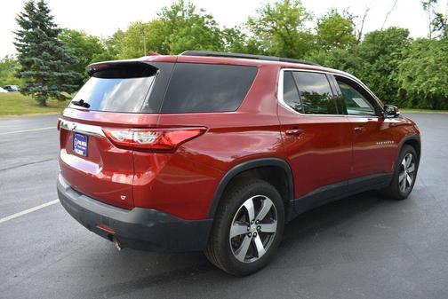 Cajun Red Tintcoat 2020 Chevrolet Traverse LT Leather