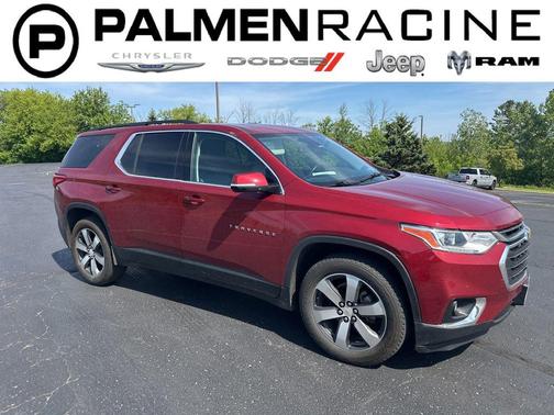 Cajun Red Tintcoat 2020 Chevrolet Traverse LT Leather