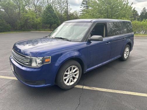 Blue Metallic 2014 Ford Flex SE