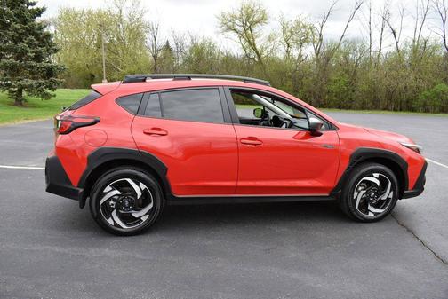 Pure Red 2026 Subaru Crosstrek Hybrid Base