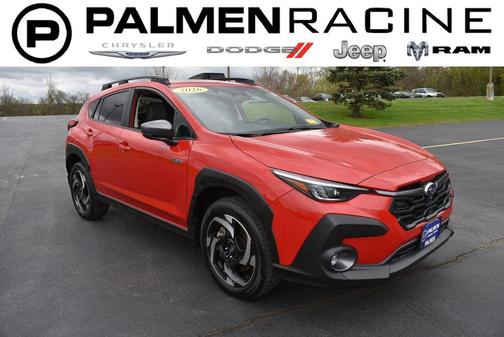 Pure Red 2026 Subaru Crosstrek Hybrid Base