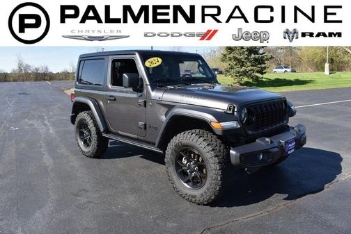 Granite Crystal Metallic Clearcoat 2024 Jeep Wrangler Willys