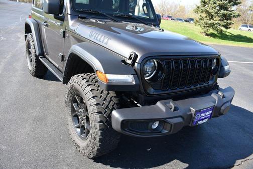 Granite Crystal Metallic Clearcoat 2024 Jeep Wrangler Willys