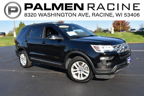 Shadow Black 2018 Ford Explorer XLT