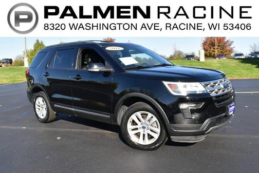 Shadow Black 2018 Ford Explorer XLT