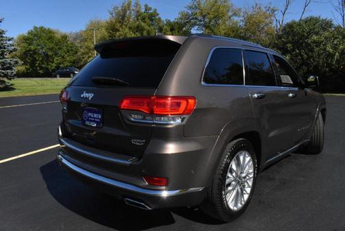 Walnut Brown Metallic Clearcoat 2017 Jeep Grand Cherokee Summit