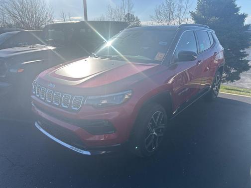 Red Hot Pearlcoat 2024 Jeep Compass Limited