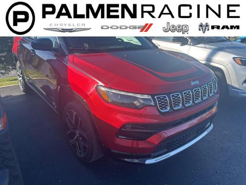 Red Hot Pearlcoat 2024 Jeep Compass Limited