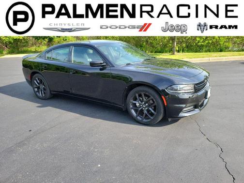 Pitch Black Clearcoat 2021 Dodge Charger SXT