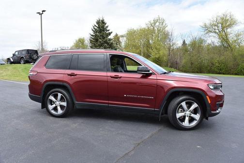 Velvet Red Pearlcoat 2021 Jeep Grand Cherokee L Limited