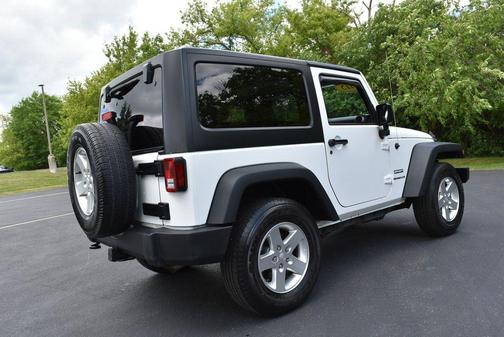 Bright White Clearcoat 2015 Jeep Wrangler Sport