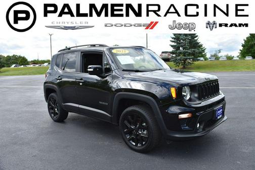 Black Clearcoat 2022 Jeep Renegade Altitude