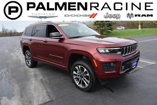 Velvet Red Pearlcoat 2022 Jeep Grand Cherokee L Overland