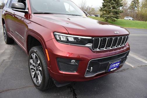 Velvet Red Pearlcoat 2022 Jeep Grand Cherokee L Overland