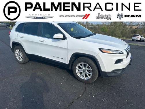 Bright White Clearcoat 2014 Jeep Cherokee Latitude