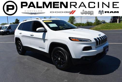 Bright White Clearcoat 2016 Jeep Cherokee Latitude