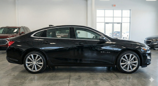 Mosaic Black Metallic 2025 Chevrolet Malibu RS Sedan