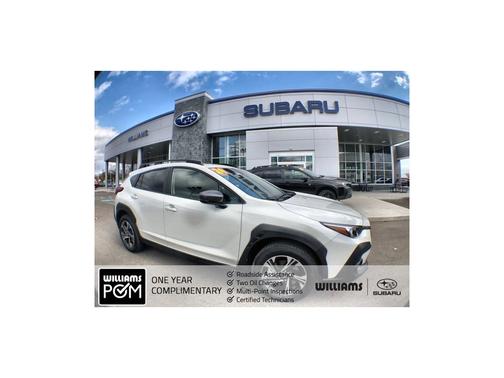 Crystal White Pearl 2024 Subaru Crosstrek Premium