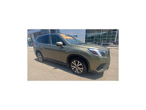 Autumn Green Metallic 2022 Subaru Forester Limited