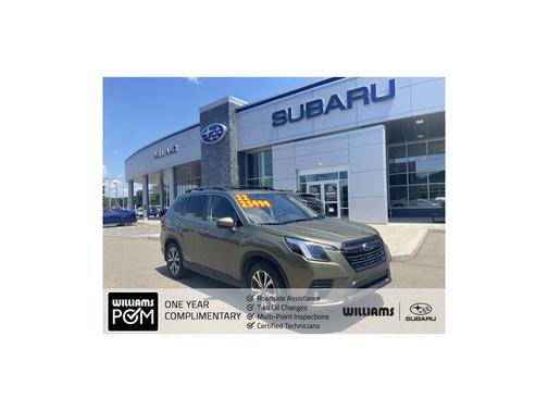 Autumn Green Metallic 2022 Subaru Forester Limited