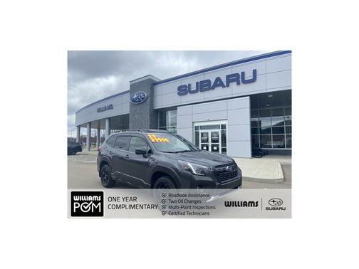 Magnetite Gray Metallic 2023 Subaru Forester WILDERNESS