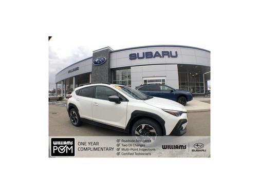 Crystal White Pearl 2024 Subaru Crosstrek Limited