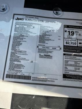 2025 Jeep Gladiator Texas Trail