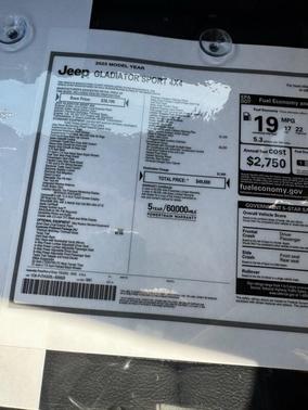 2025 Jeep Gladiator Texas Trail