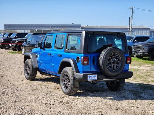 Hydro Blue Pearl 2026 Jeep Wrangler Sport