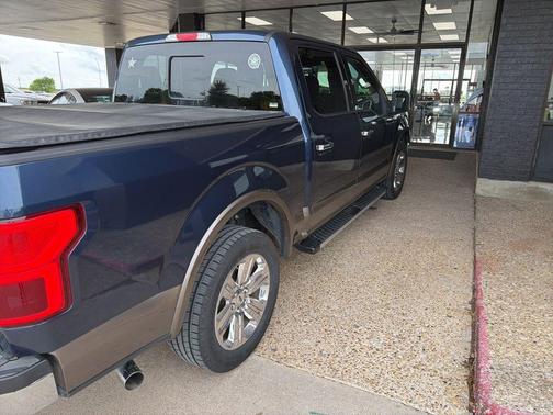 Blue 2020 Ford F-150 Lariat