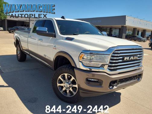 Pearl White 2022 RAM 3500 Longhorn
