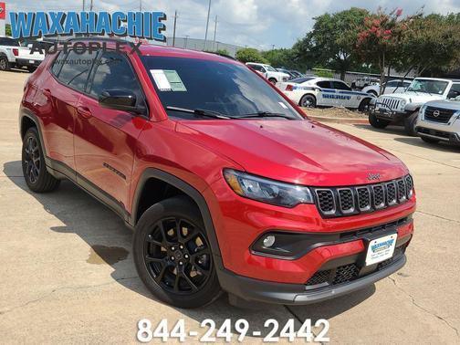 Red 2025 Jeep Compass Latitude