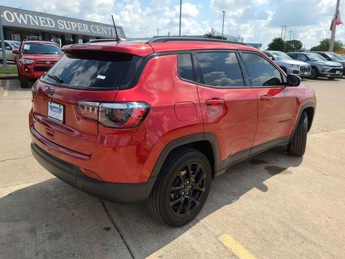 Red 2025 Jeep Compass Latitude