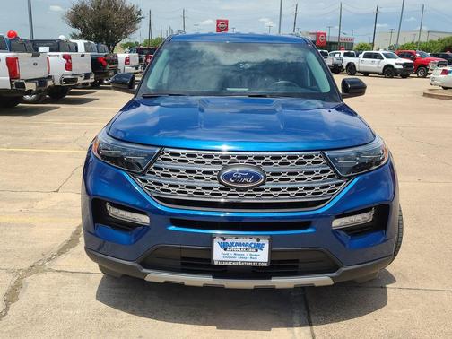 Blue Metallic 2023 Ford Explorer Limited