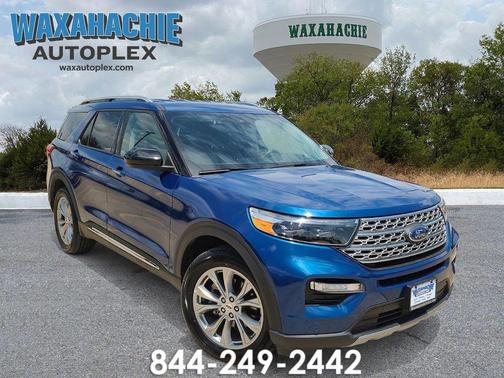 Blue Metallic 2023 Ford Explorer Limited