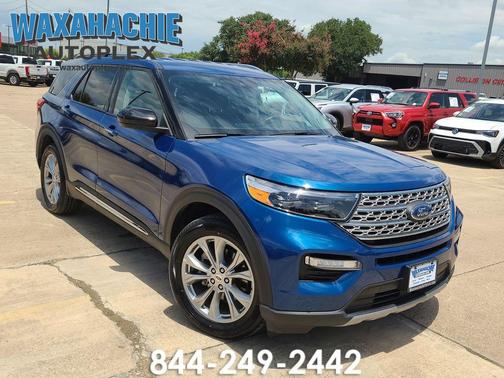 Blue Metallic 2023 Ford Explorer Limited