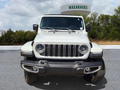 Bright White Clearcoat 2025 Jeep Wrangler 4xe Sahara